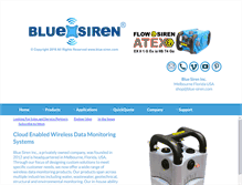 Tablet Screenshot of blue-siren.com